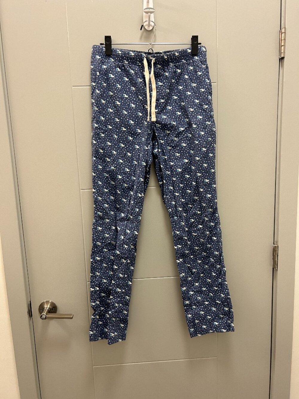 Vineyard Vines Men's Christmas Pajama Pants XS Abominable Snowman Whale Holiday